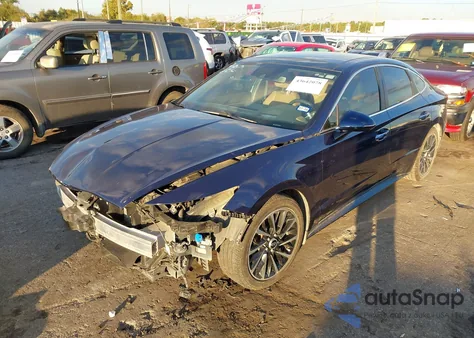 2021 Hyundai Sonata Limited из США, поврежденный, VIN 5NPEH4J21MH083422
